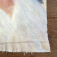 Tableau peinture huile sur toile portrait femme début XXeme
