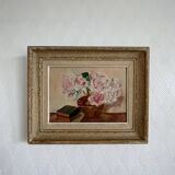 Still life on wood.