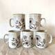 Duncon ceramics mugs, Made in Scotland, 70s