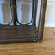 Pair of rattan shelves
