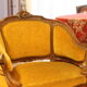 Paire de fauteuils bergères