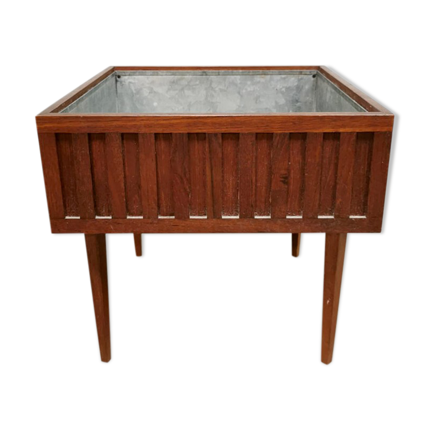 Teak indoor planter plant stand ‘minimalism’