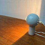 Swiss minimalist magnetic table lamp from the mid-century space age, 1960s.