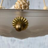 Art deco hanging lamp