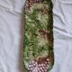 Plat ovale ancien en barbotine