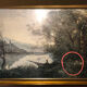 Reproduction painting Corot "the lake of terni"