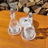 Vintage crystal coaster