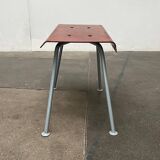 Minimalist stool in Pagwood mid-century, 1960s