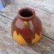 Vase vintage céramique Grés Flammé moderniste Vallauris