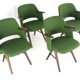 Set of 4 Pastoe FT30 chairs - fully restored - dutch design