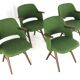 Set of 4 Pastoe FT30 chairs - fully restored - dutch design