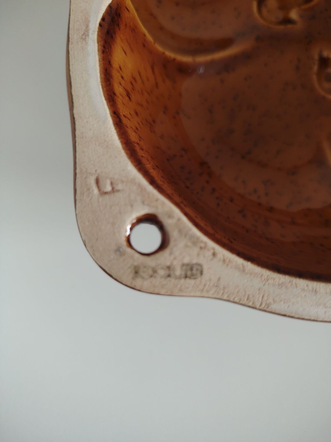 Vintage Ceramic Wall Mold