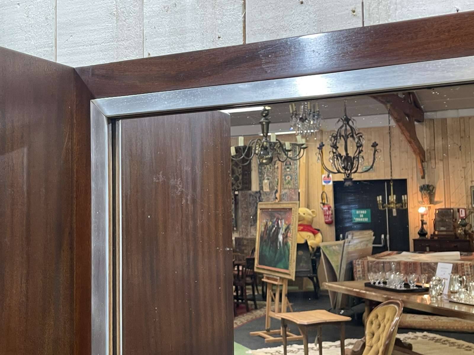 Art Deco wardrobe-dressing table stamped RINCK 115 Faubourg St Antoine Paris