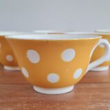 Set of 6 Digoin confetti coffee cups