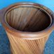 Cache pot en rotin epoque 1970