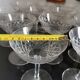 12 coupes cristal gravé vintage