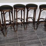 Set of 6 vintage bistro stools