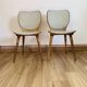 Paire de chaises vintage baumann