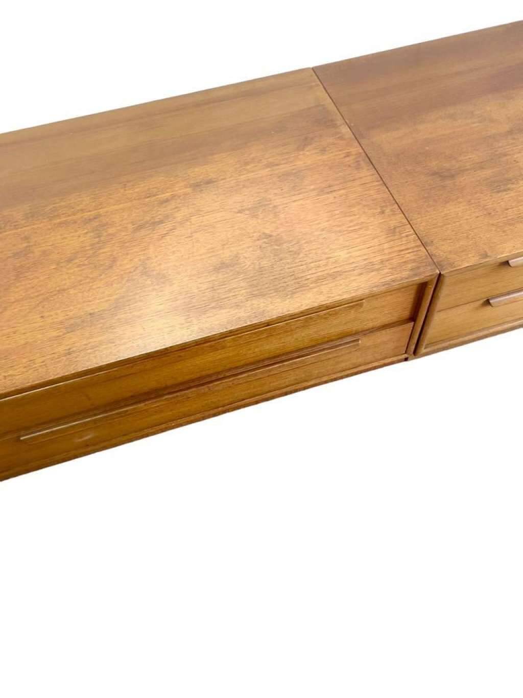 Set of 2 vintage wk möbel xl deep chests