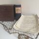 Brass letter tray