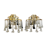 Pair of wall lamps 1960