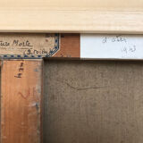 Oil on canvas by robert simon (1888-19