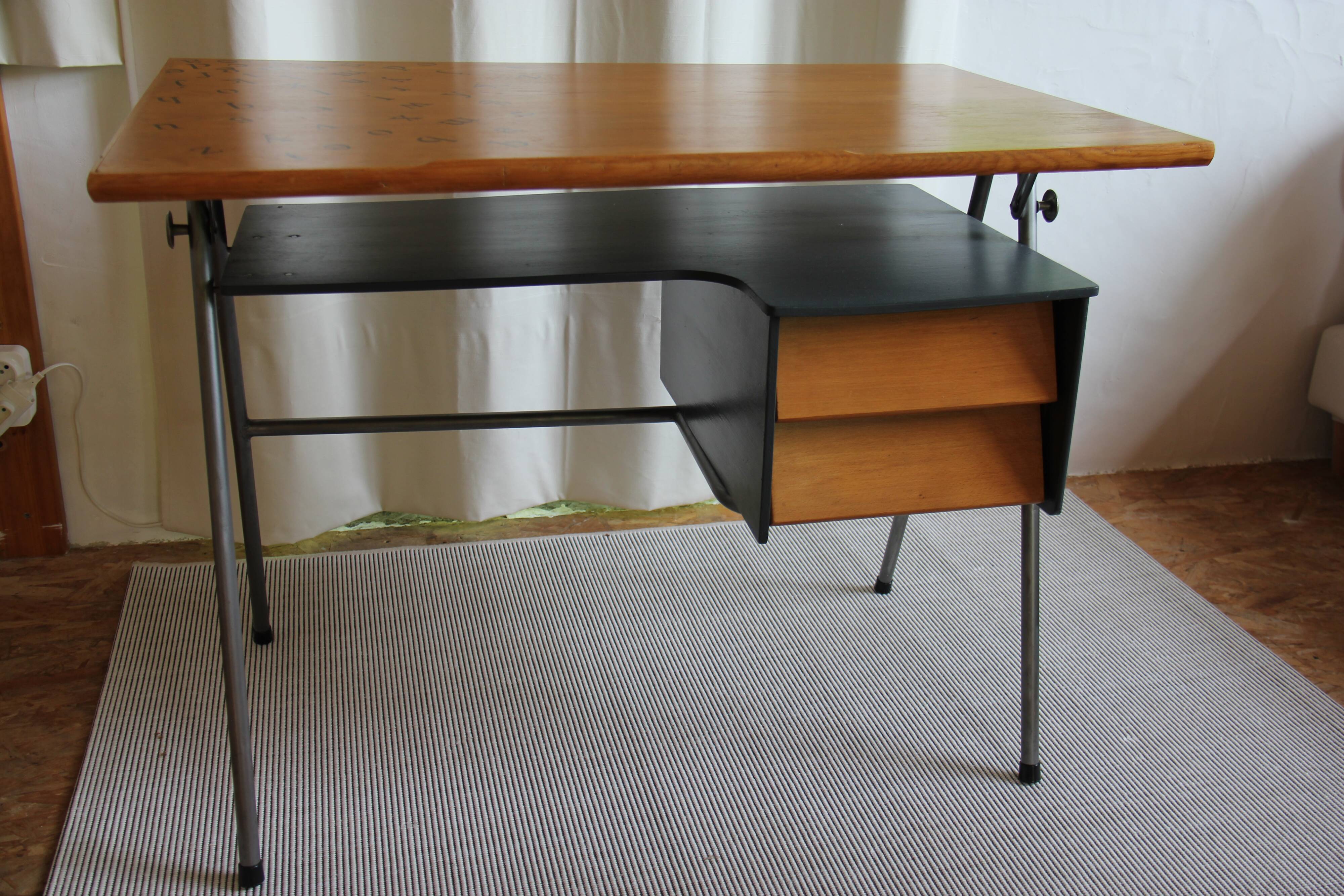 Desk Vintage Drawing Table