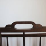 1930s Afrormosia Modernist Magazine Rack