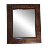Elm burl mirror