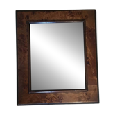 Elm burl mirror