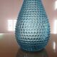 Bottle decanter Empoli Italy diamond tip glass 60 years 70