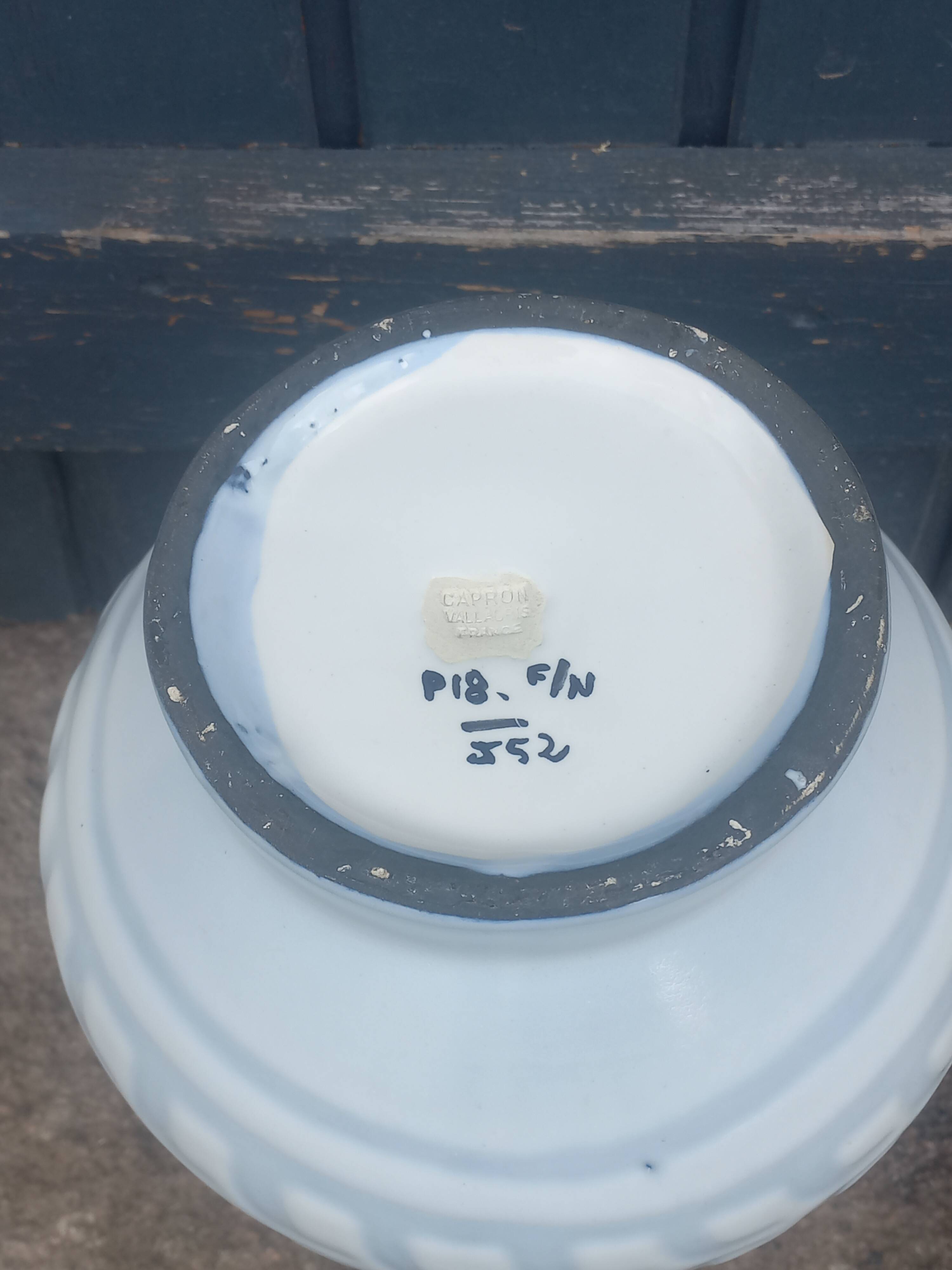 Roger Capron pitcher vase in Vallauris ceramic