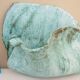 wall lamp, enamelled ceramic lamp, camos vallauris sign, free forms