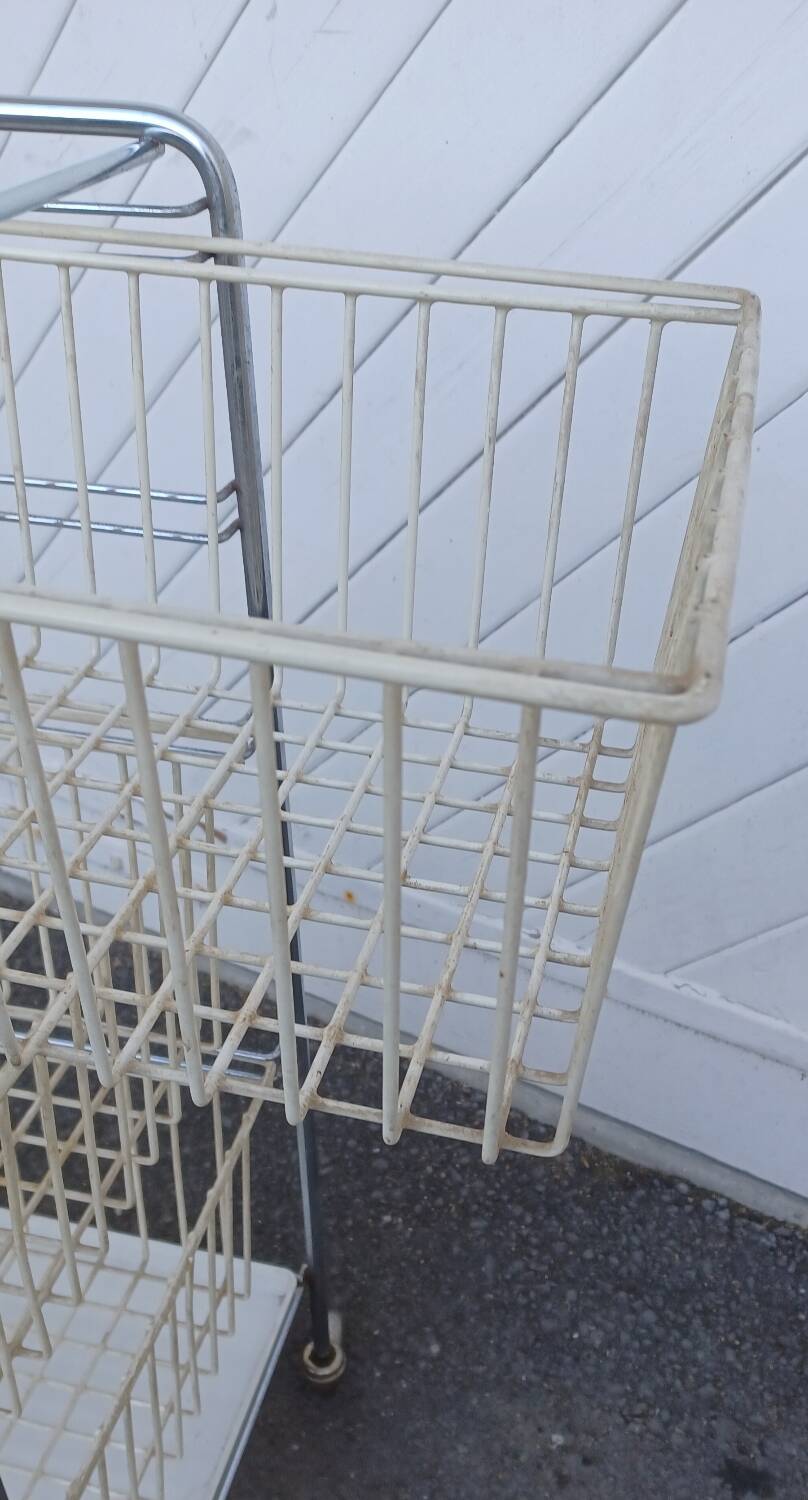 Vintage trolley dessert cart