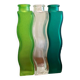 Trio de soliflores vague vert