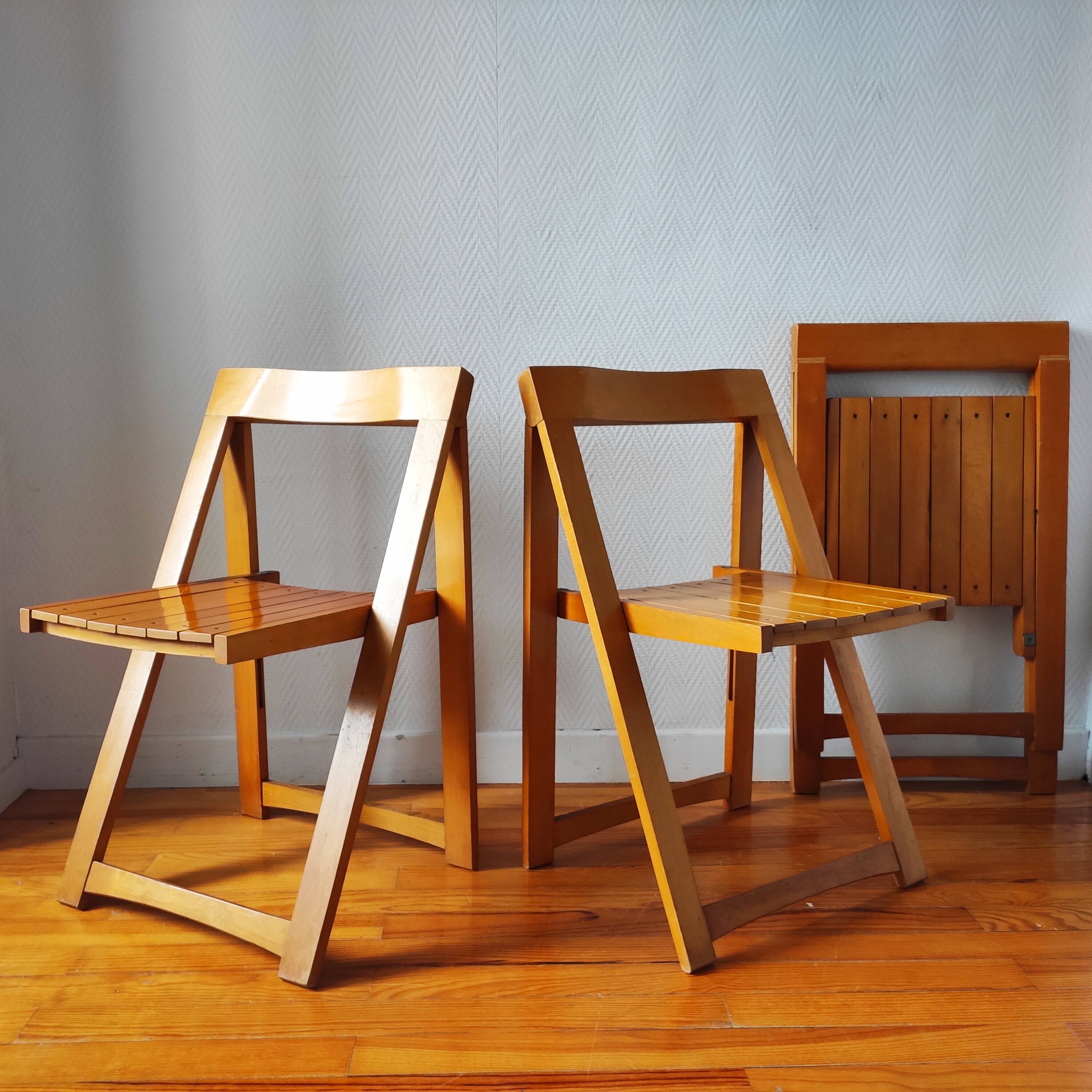 Vintage folding chairs