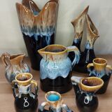 Assorted sandstone pot/pitcher