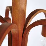 Teak pendant lamp by Domus, 1970s