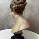 Buste de femme en platre
