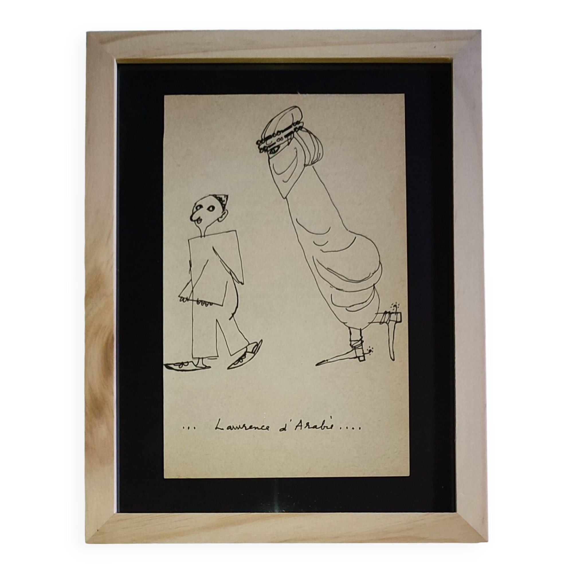 Daninos illustration from 1962 “laurence of arabia”