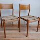 Pair of chairs, Consorzio Sedie Friuli, 1960