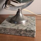 Vintage Taride 1960s marble & glass globe