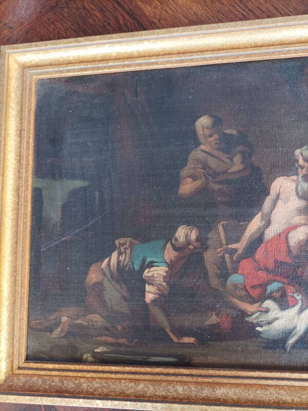 Tableau école française d'après Jean-Bernard Restout copie fin XVIIIe