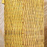 Rattan bread bin 1960