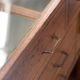 2 Showcases furniture of loom with drawers oak wood jewelry Art Deco 1930' compass feet
