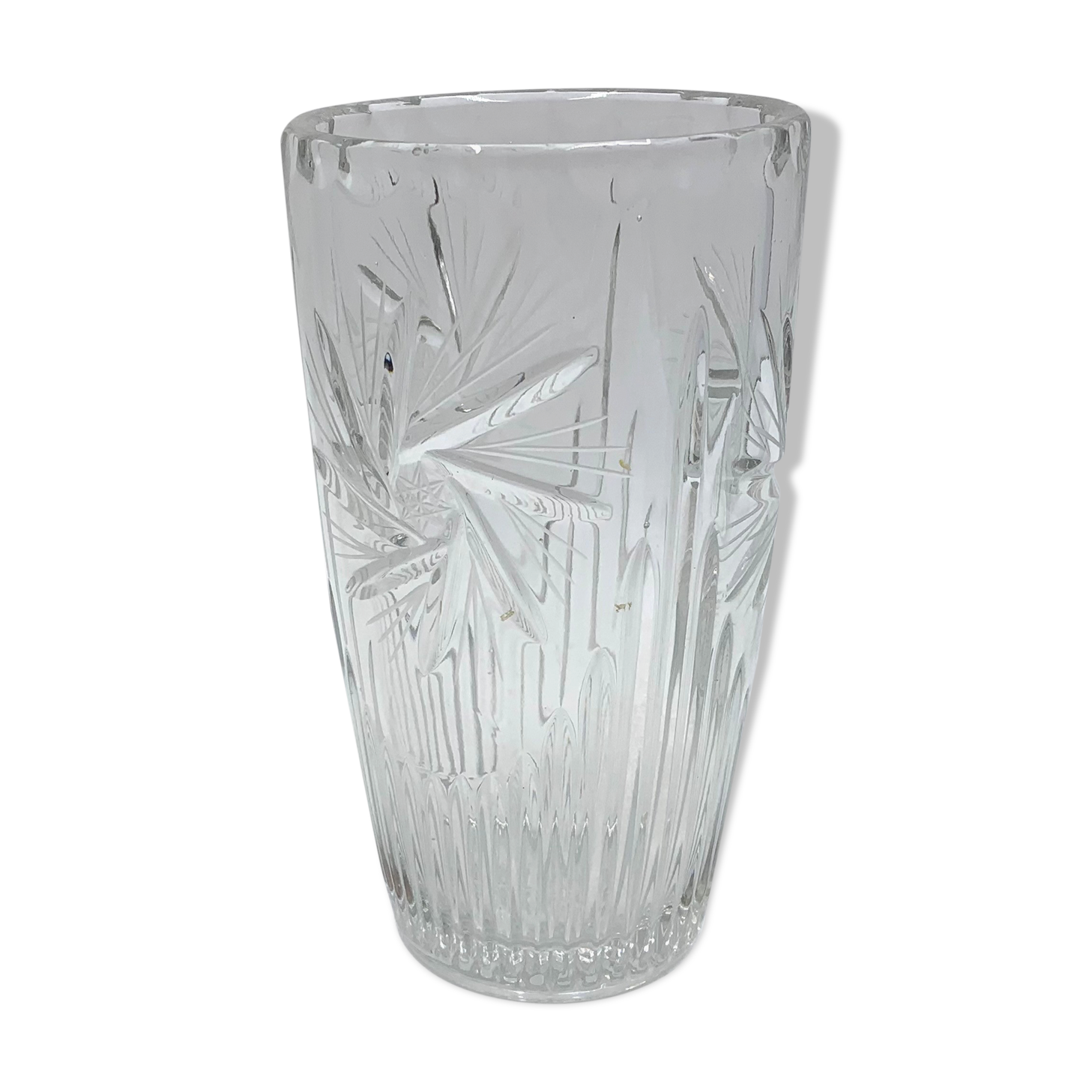 Crystal Vase, Poland, 1960s