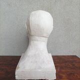 Pascal Boureille (1909-1999) Bust sculpted in plaster Male doctor