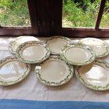8 plates flat Champagne Salins
