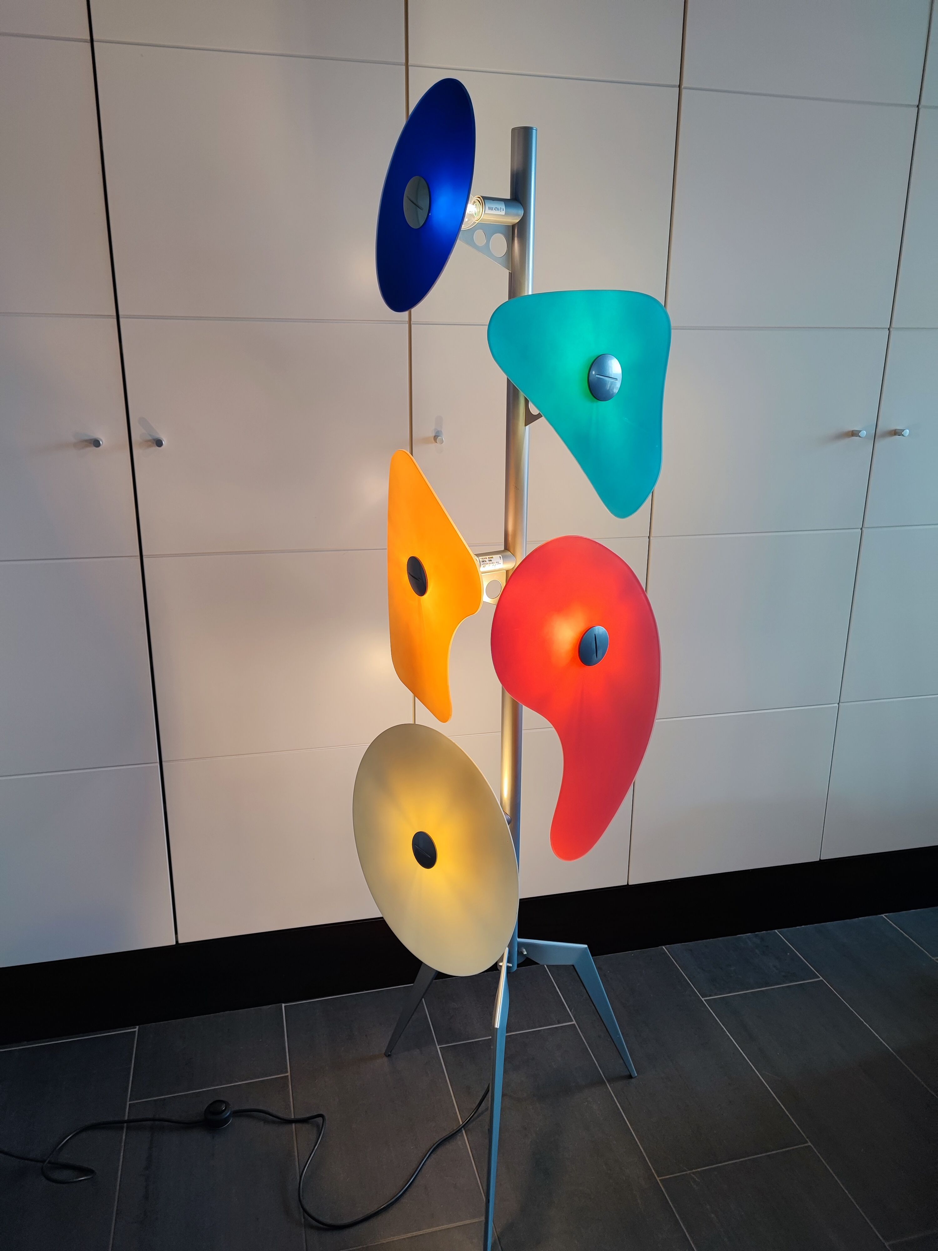 L'Orbital floor lamp by Ferruccio Laviani