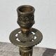 Bougeoir Victorien en bronze doré